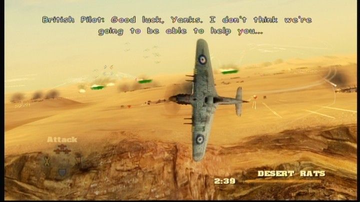 Blazing Angels: Squadrons of WWII screenshot 4 for Wii